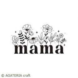 Mama z kwiatami