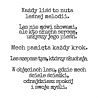 Zestaw napisów leśnych 2 (las szepcze )